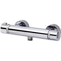 Galindo - pysa 50043500 Robinet Mitigeur thermostatique douche (laiton), finition chrome. Fourni sans accessoires de douche.