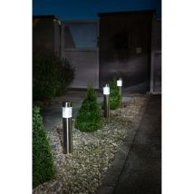 Borne A Energie Solaire En Inox - Galix