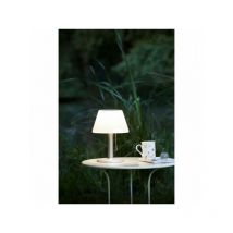 Lampe de table solaire G2 tres éclairante Galix 100 Lumens - Plastique et tube en inox