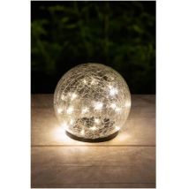 Sphère solaire GALIX – Ø 15 cm – 25 LED – Éclairage jardin – Luminaire d'extérieur