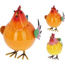 Gallo - gallina de metal modelos variados