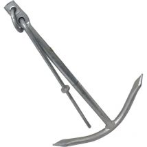 Galvanised Fishermans Palm Anchor 17KG (hdg Boat Two Prong Yacht Tender)
