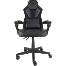 Silla gaming led negra - gam-086 - deltaco -