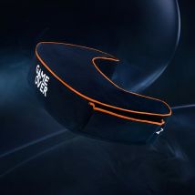 Game Over - Cojín de Soporte para El Regazo Gamer Lap Pillow para Niños - Fuego Eterno