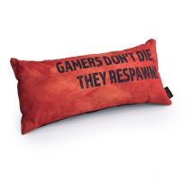 Game Over - Coussin de jeu Rectangulaire, Coussin de jeu Intérieur et Extérieur Résistant à l'eau, Coussin de Soutien Lombaire, Oreillers de cou et