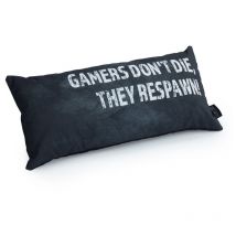 Game Over - Coussin de jeu Rectangulaire, Coussin de jeu Intérieur et Extérieur Résistant à l'eau, Coussin de Soutien Lombaire, Oreillers de cou et