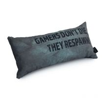 Game Over - Coussin de jeu Rectangulaire, Coussin de jeu Intérieur et Extérieur Résistant à l'eau, Coussin de Soutien Lombaire, Oreillers de cou et