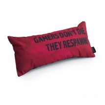 Game Over - Coussin de jeu Rectangulaire, Coussin de jeu Intérieur et Extérieur Résistant à l'eau, Coussin de Soutien Lombaire, Oreillers de cou et
