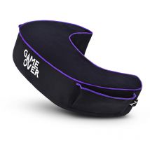 Game Over - Coussins de jeu, coussin de soutien de jeu 8 bits, oreillers en velours et résistants à l'eau pour accoudoirs, 45x35x10 cm oreillers de