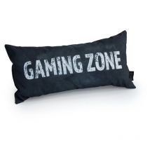 Gaming-Kissen für drinnen und draußen, wasserabweisendes Sofakissen für Videospiele, 56x27 cm rechteckiges Nacken- und Rückenkissen mit