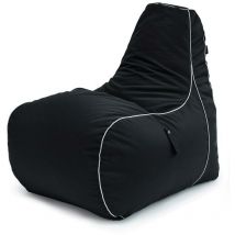 Game Over Silla Puff Infantil Gamer con Respaldo Sillón Puff Pera para Salon con Relleno - Humo cósmico