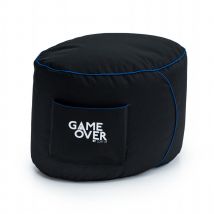 Repose Pied Pouf De Jeu, repose-pieds de jeu résistant à l'eau, repose-pieds ergonomique d'intérieur et d'extérieur 60x42x40 cm, poches latérales