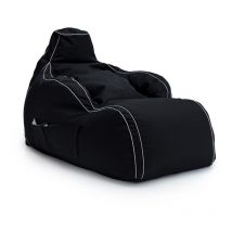 Game Over - Gaming Sitzsack für Erwachsene, xxl Sitzsack fürs Wohnzimmer, Wasserabweisender Gaming Sitzsack mit weicher Polsterung, Seitentaschen für