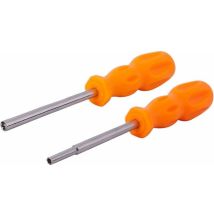 Serbia - Gamebit Tournevis de sécurité 3,8 mm 4,5 mm Ouverture Réparation Compatible avec Super pour 64 / Snes / 8 bits Nes N64 / Sega Jeux Cassette