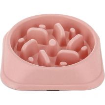 Gamelle Anti glouton Chien Gamelle d'alimentation Lente avec Base Antidérapante,Prolongez Le Temps d'alimentation pour Prévenir Diverses Maladies