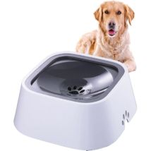 Rnemitery - Bol d'eau pour Animaux de Compagnie, Gamelle Flottante pour Animal Domestique 1.5l, Anti-débordement Bol d'eau de flottabilité pour Chien
