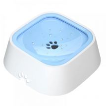 Yzmrbdqc - Gamelle Eau Chien, No-Spill Gamelle d'eau Flottante pour Animal Voyage(bleue)
