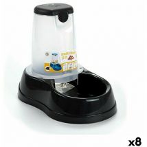 Stefanplast - Gamelle pour chien plastic 1.5 l 18.5 x 22.5 x 29 cm (8 pièces)