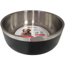 Gamelle pour eau ou nourriture a double paroi ø22 cm 2,25 litre pour chien Flamingo