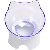 Gamelles surélevées pour chat, gamelles anti-vomissements, inclinées et anti-moustiques, en plastique, pour mangeoire et abreuvoir - type:style1