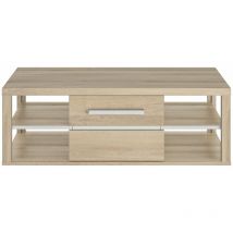 Les Tendances - Table basse 1 porte - Chêne Krönberg clair