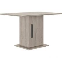 Gami Tisch Boston Hellgrau 120x80 Cm Rechteckig