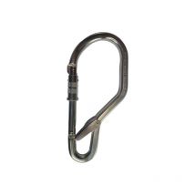 Gancho automático plata aluminio 60 mm para torres resistencia estática de 23kN FP37 Plata