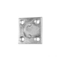 Gancho cerrado en placa Faithfull