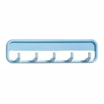 Gancho para estropajos – Base de plástico autoadhesivo – 5 ganchos de plástico