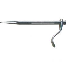 VBW - Gancho para hormigón / yeso longitud total 150 mm gancho fijo acero galvanizado superficie