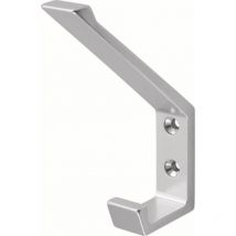 Hermeta - Gancho para sombrero 0138 simple A.76mm alu.plata.elox.H.105mm