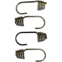 Ganchos de acero inoxidable para tensores WERKA PRO Paquete de 4 10 mm