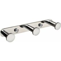 SNQ - ganchos para toallas, ganchos para toallas, ganchos de pared, ganchos para abrigos, ganchos para toalleros, montaje en pared para baño, acero