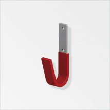 Gancio piatto acciaio rosso 87X32MM