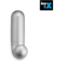 Appendino adesivo j Inofix 1 posto cromo opaco 6 pz