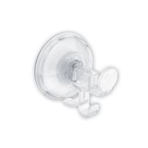 Gancio Appendiabiti Bingo Crystal Super Cm 9 – Polistirolo crystal – Fissaggio a ventosa – 2 ganci – Portata massima 4 kg