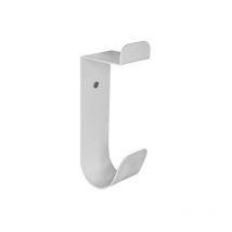 Gancio da bagno bianco base con doppia vite Box&beyond