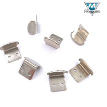 Gancio Fermaspecchi Art.366/1 Nikelato Mm 11 X 8 Mm