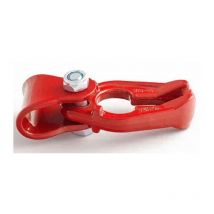 Gancio girevole fune-catena G80 per catena ø 7/8mm lunghezza 140mm