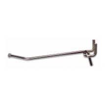 Gancio Mensola per Pannelli Forati Portautensili 15cm in Acciaio Art 710 10 Pz