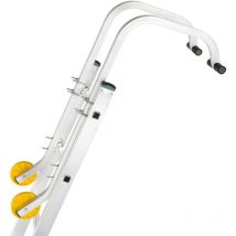 Gancio colmo - gancio tetto - scala - universale - 44x90 cm - alluminio