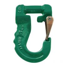 Gancio per imbracatura rotondo uvh Trgf.2000kg verde Dolezych
