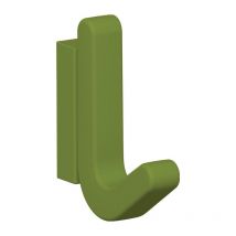Hewi - Gancio singolo Ser.477 opaco,elastico Ku.(TPU) 74 verde mela H.68mm