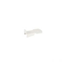 Gancio standard per cremagliera Monin Lunghezza 32 mm - Acciaio laccato bianco - 522120