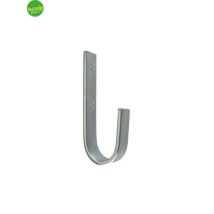Gancio zincato da parete universale – 25x170x90x100 mm – Organizzazione attrezzi e biciclette