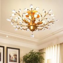 Vintage K9 Lampadari Di Cristallo Trasparente Illuminazione A Soffitto Illuminazione A Sospensione Apparecchio Da Incasso Per Soggiorno Sala Da Pranzo