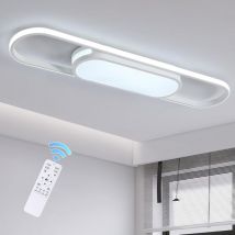 Ganeed - Lámpara de Techo led Moderna Regulable con Mando a Distancia para Habitación Lámparas de Techo para Sala de Estar Cocina Comedor Dormitorio