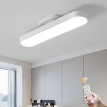 Ganeed - Luminaire Plafonnier Moderne Lumière Réglable Plafonnier led Dimmable Plafonnier Acrylique Linéaire Plafonnier pour Salon, Cuisine, Salle à