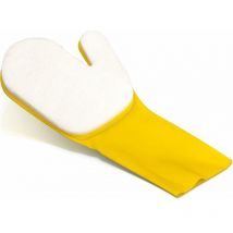 Gant avec éponge pour nettoyer la ligne de flottation de la piscine