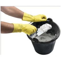 Gant de protection chimique AlphaTec 87-190 Taille 8.5-9 jaune PSA I ANSELL (Par 12)